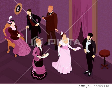 Victorian Aristocrats Party Composition 77209438