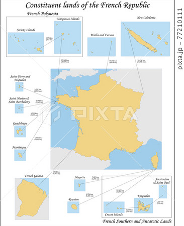 Overseas France consists of the French-administered territories outside Europe 77210111