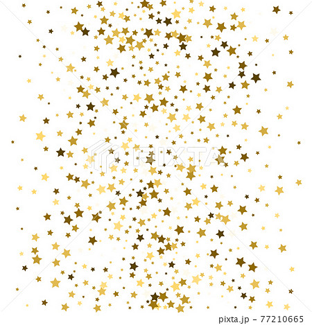 Confetti background. Golden holiday texture 77210665