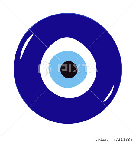 Glass islamic, greek amulet. Evil eye protection sign. 77211835