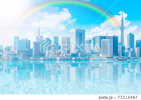 東京の都市風景 東京の都市風景 77213487