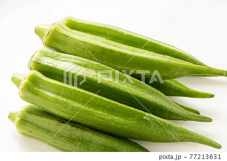 夏野菜「オクラ」。 夏野菜「オクラ」。 77213631