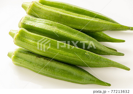 夏野菜「オクラ」。 夏野菜「オクラ」。 77213632