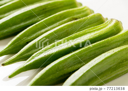 夏野菜｢オクラ｣。 77213638