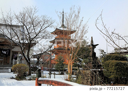 弘法大師建立の冬の円鏡寺・14（岐阜県本巣郡北方町） 77215727