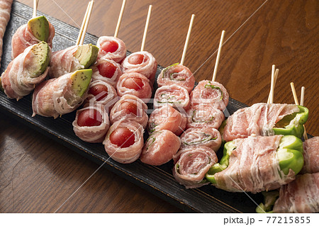 焼き鳥　野菜巻き 77215855