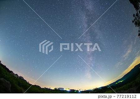 秋吉台 満天の星 秋吉台 満天の星 77219112