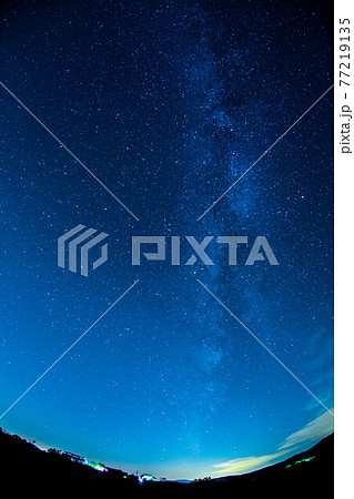 秋吉台　満天の星 77219135
