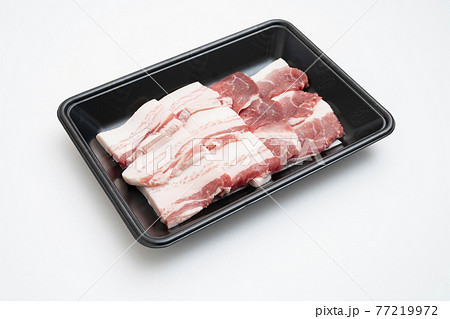 鹿児島県産 黒豚のもも肉とバラ肉 鹿児島県産 黒豚のもも肉とバラ肉 77219972