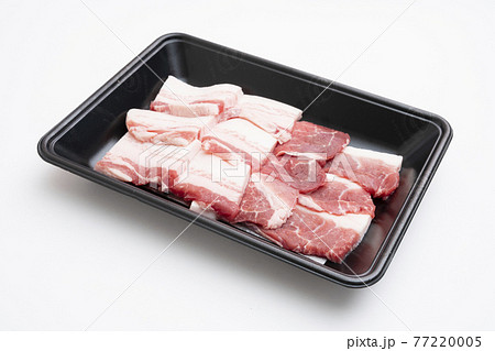 鹿児島県産 黒豚のもも肉とバラ肉 77220005