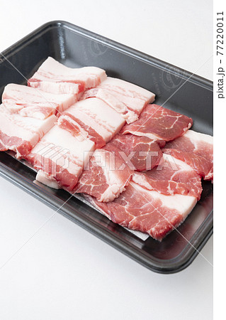 鹿児島県産 黒豚のもも肉とバラ肉 鹿児島県産 黒豚のもも肉とバラ肉 77220011