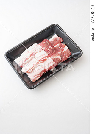 鹿児島県産 黒豚のもも肉とバラ肉 鹿児島県産 黒豚のもも肉とバラ肉 77220013