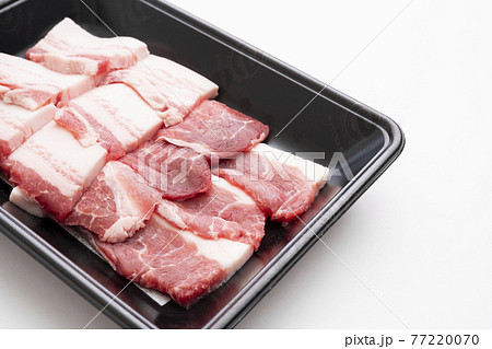 鹿児島県産 黒豚のもも肉とバラ肉 77220070