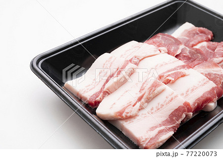 鹿児島県産 黒豚のもも肉とバラ肉 77220073