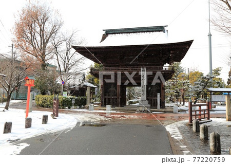 弘法大師建立の冬の円鏡寺・29（岐阜県本巣郡北方町） 77220759