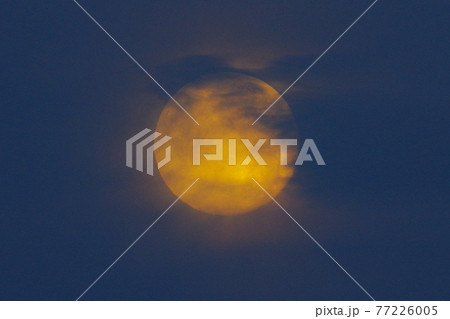 淀む丸いお月様 77226005