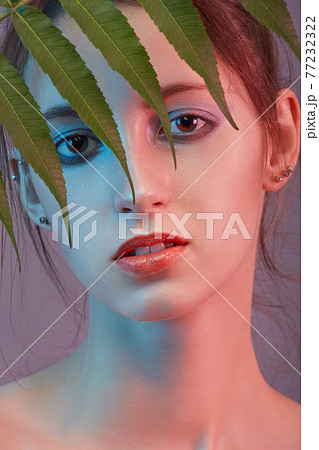 tropical female portrait tropical female portrait 77232322