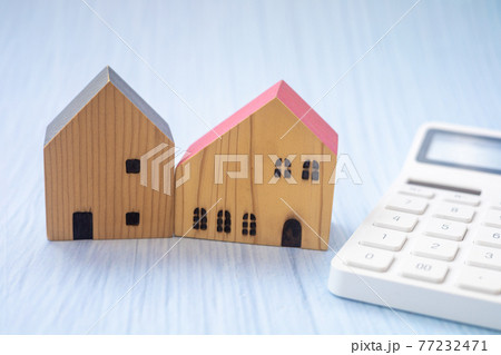 Concept for home loan, real estate and home design 77232471