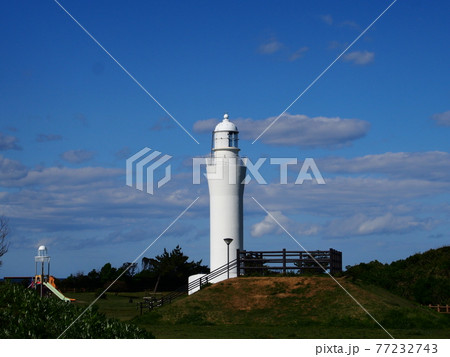 古房地鼻の日立灯台 77232743