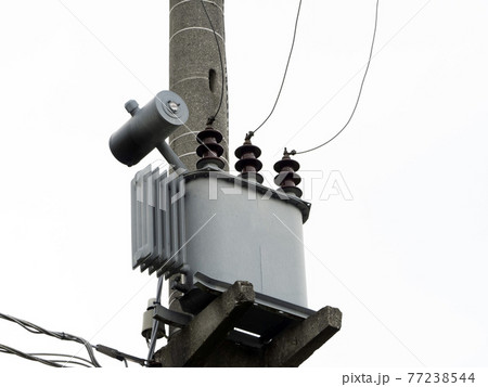 ac transformer on a pole 77238544