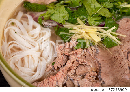 beef, rice noodles, greens beef, rice noodles, greens 77238900