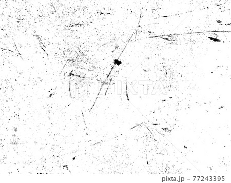 Rusty and scratched iron texture. Rust and dirt overlay black and white texture. 77243395