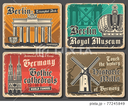 Germany travel landmarks, German culture, tourism 77245849