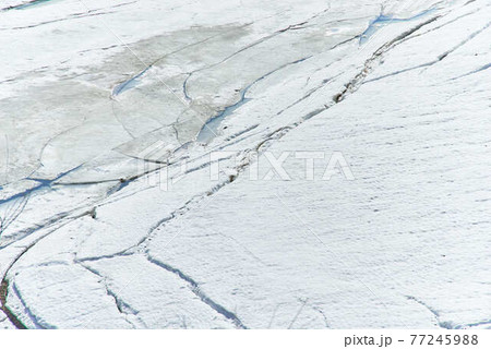 3月岩手県西和歌町錦秋湖雪景色 3月岩手県西和歌町錦秋湖雪景色 77245988
