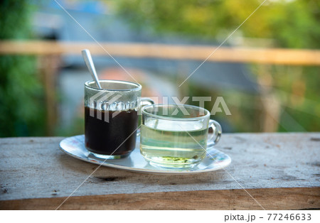 Hot coffee, tea Natural Asian Drinks 77246633