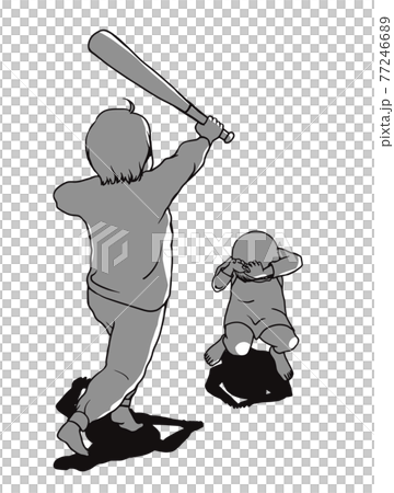 Illustration of a withdrawal man wielding domestic violence 77246689