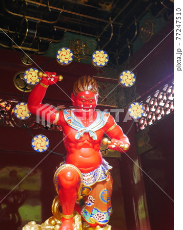 輪王寺大猶院の雷神像 輪王寺大猶院の雷神像 77247510
