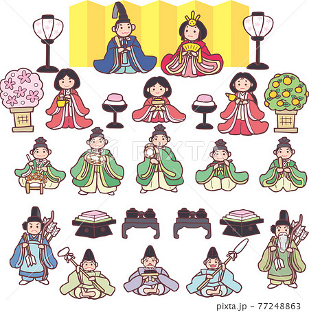 ひな祭り_お雛様 77248863