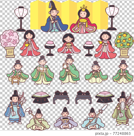 ひな祭り_お雛様 77248863