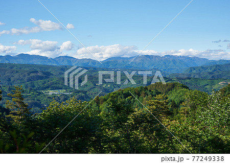 群馬県吾妻郡長原町 国道146号からの景色 群馬県吾妻郡長原町 国道146号からの景色 77249338