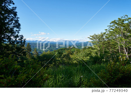 群馬県吾妻郡長原町　国道146号からの景色 77249340