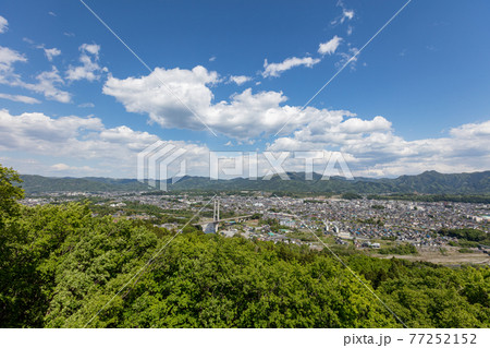 ミューズパークから秩父市街地の眺め 77252152
