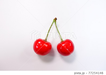 サクランボ　さくらんぼ　チェリー 77254146