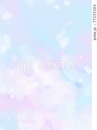 ピンクと水色の淡い水彩テクスチャ背景のイラスト素材