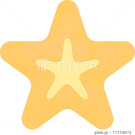 ヒトデのイラスト素材