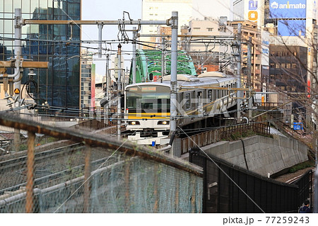 昌平橋・総武線・御茶ノ水風景【東京都千代田区～文京区】 77259243