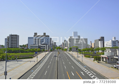 水戸駅南口周辺の街並み 77259300