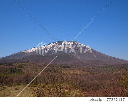 春子谷地峠からの岩手山 春子谷地峠からの岩手山 77262117