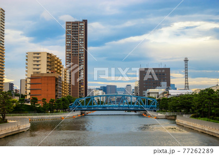 bridge skyscrapers, Tokyo, Japan, future concept bridge skyscrapers, Tokyo, Japan, future concept 77262289