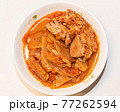キムチ 豚肉 皿 77262594