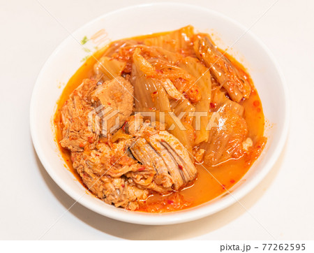 キムチ 豚肉 食べ物 77262595