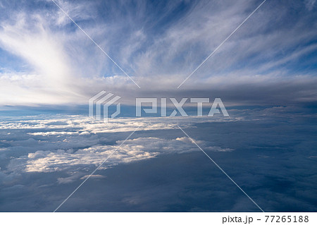 空撮 雲 空撮 雲 77265188