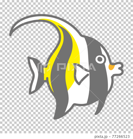 Illustration of moorish idol Illustration of moorish idol 77266523