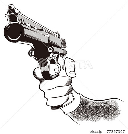 大型GUN,アメリカ,マグナム,握る 77267307