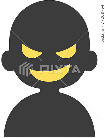 悪そうなシルエット 77268794