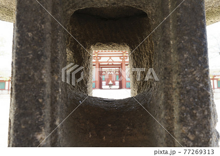 四天王寺境内の熊野権現禮拝石【大阪】 77269313